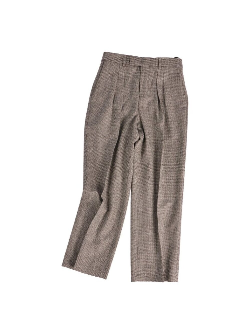 Celine Pants Long Trousers Wool Tweed